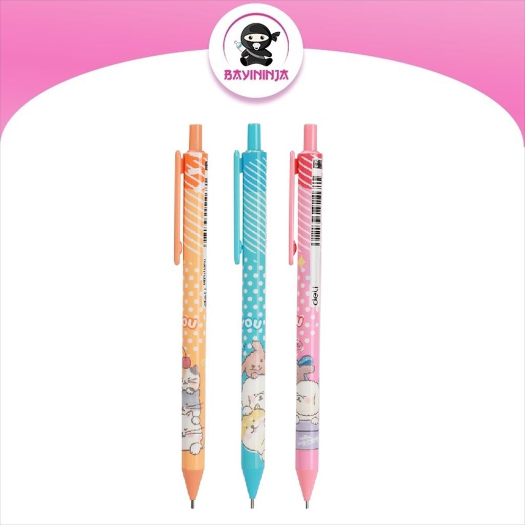 

DELI Pensil Mekanik Mechanical Pencil 0.5 mm Design Miyou EU705