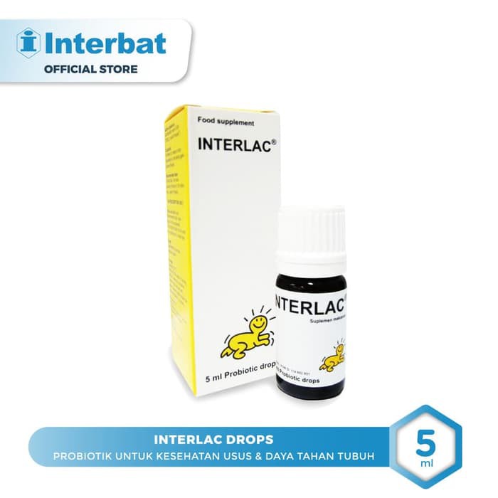 Interlac Probiotik Drops 5ml Probiotic BioGaia