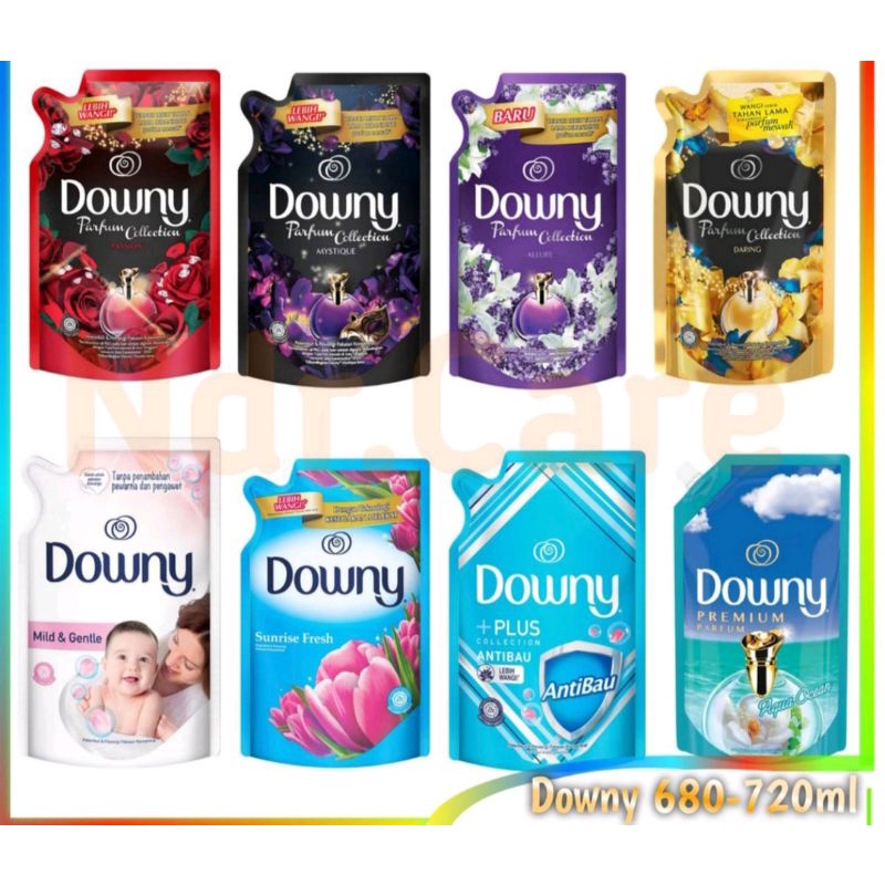 	 Downy Pewangi dan Pelembut Pakaian Konsentrat 680 ML 720 ML	