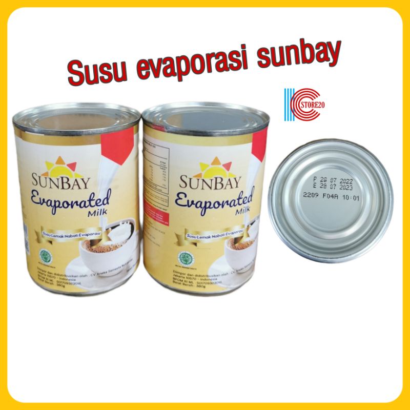 Susu SUNBAY Evaporated / Susu SUNBAY Evaporasi