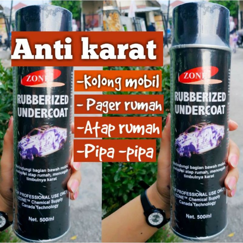 Anti karat/peredam kolong mobil/peredam suara praktis