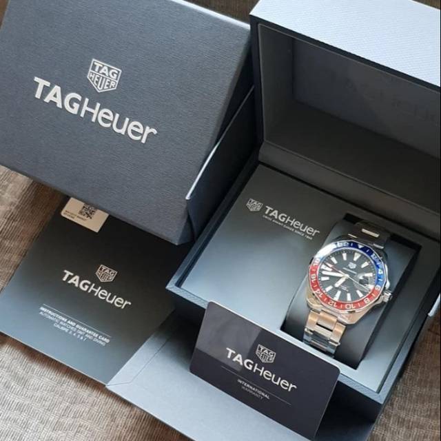 TAG HEUER AQUARACER 
CALIBRE 7 GMT PEPSI