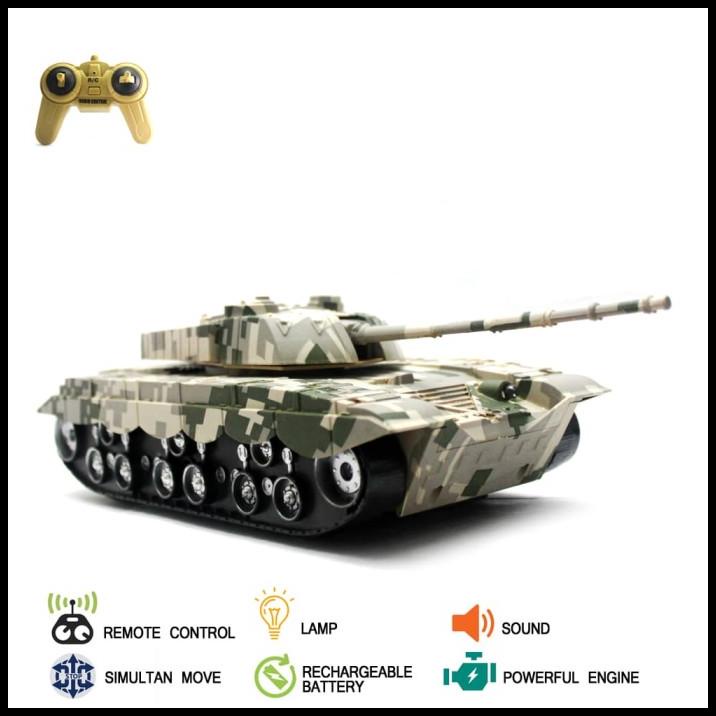 Mainan Remote Control RC Tank Tiger