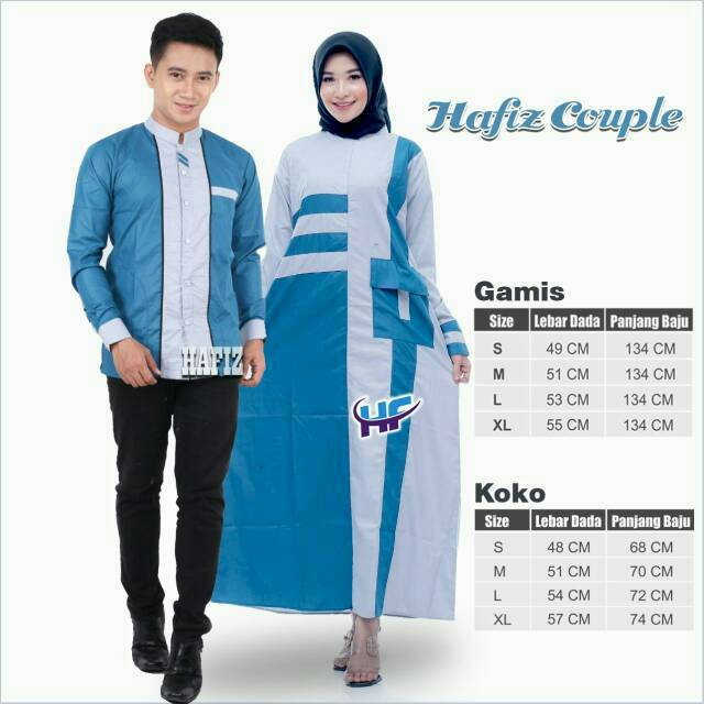 Busana Muslim couple