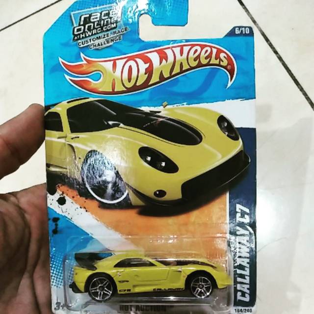 Hot wheels Callaway C7