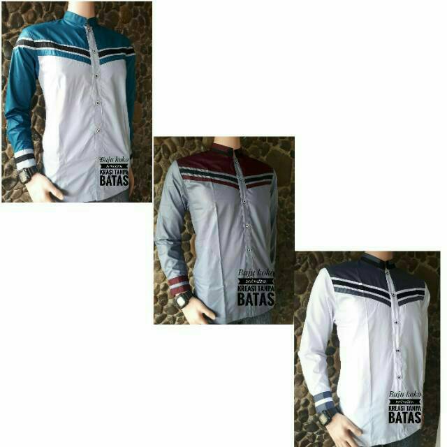 Baju Koko Pria Muslim Gus Azmi Syubbanul Muslimin Baju Koko Pria Muslim Gus Azmi Syubbanul Muslimin