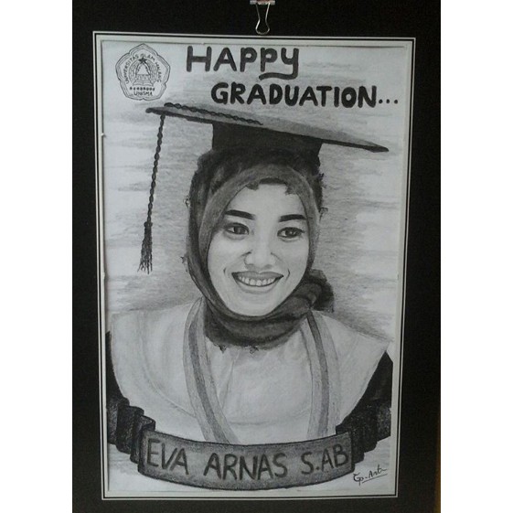 

Kado sketsa wajah , karikatur buat wisuda, ultah, sidang skripsi, anniversarry custom murah