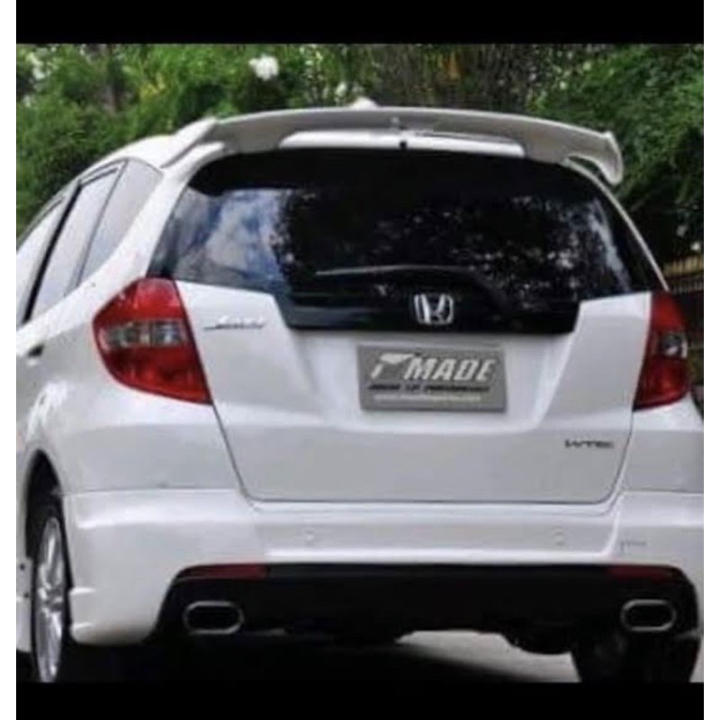 spoiler jazz rs plastik abs