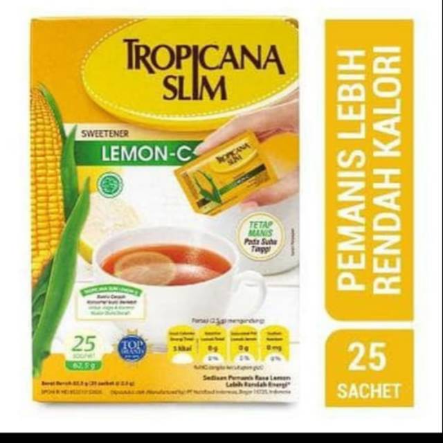 

Tropicana Lemon C Sweetener 25 sachet