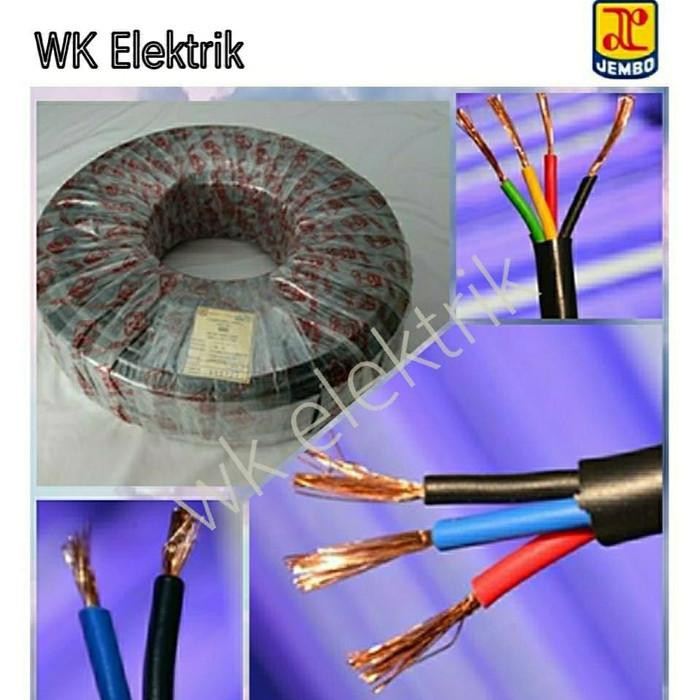 *pertukangan* Kabel JEMBO NYYHY 3x2,5mm, 1R@30 meter