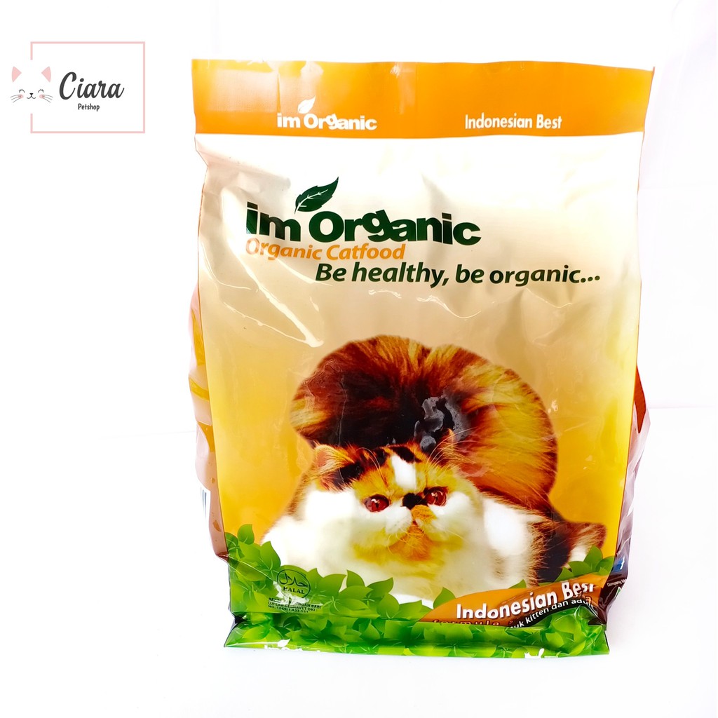 I'm Organic Best 1,8kg Im Organic Indonesian Best Imo Best 1,8 kg Makanan Kucing Halal organik