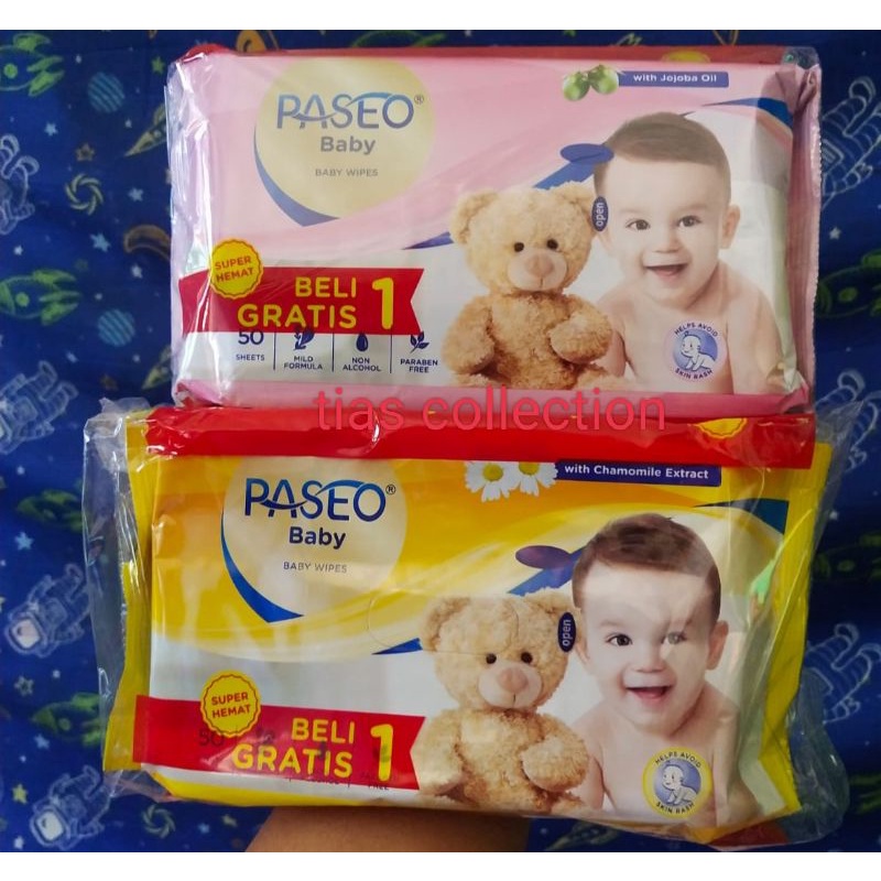 Paseo Baby Wipes Beli 1 Gratis 1