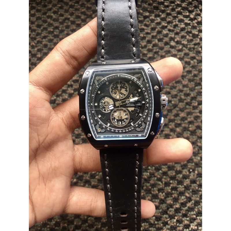 Bekas / Second / Preloved Jam Tangan Pria Chronograph ORIGINAL Alexandre Christie AC