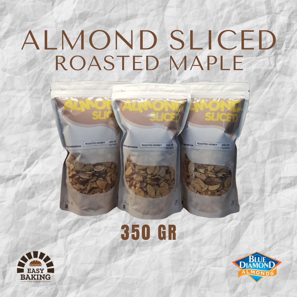 

Sliced Almond (Original 100 % Merk Blue Diamond) - Roasted Maple