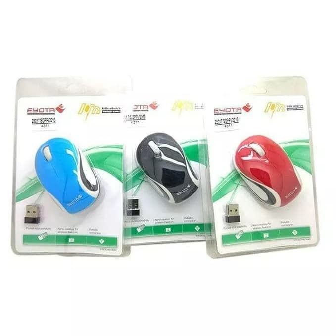 Eyota Mouse Wireless M187 Eyota Wireless Optical Mouse M187
