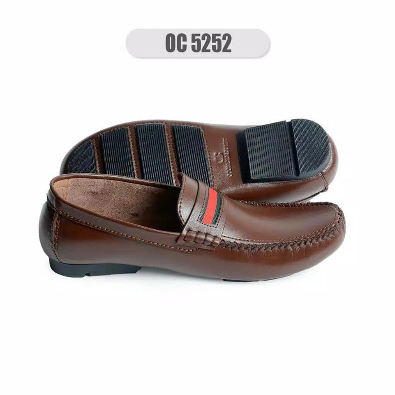 SEPATU KASUAL PRIA ODON CIBADUYUT SEPATU KULIT SEPATU KANTOR SEPATU KERJA SEPATU SLIPON NYAMAN AWET