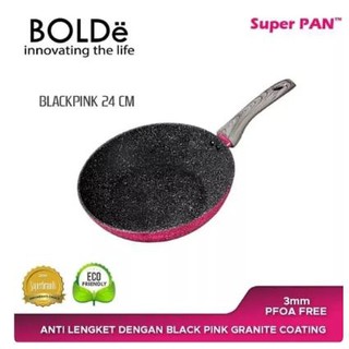 Panci Bolde Pan Blackpink Granite Ceramic Coating Granit 