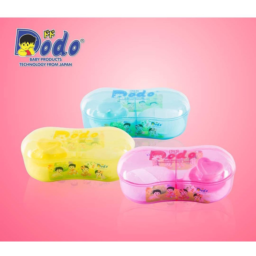 Dodo Powder 2 in 1 / Tempat Bedak ( Peanut ) - DAC047