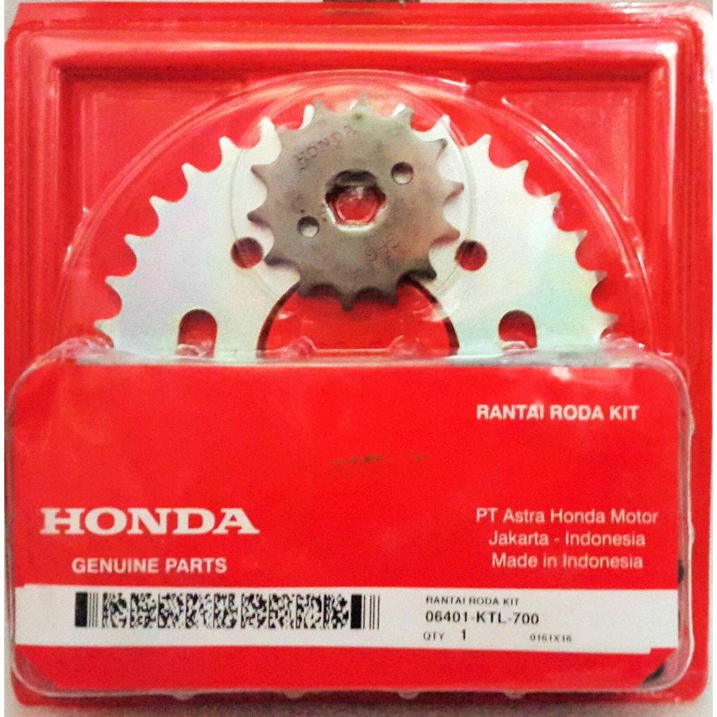 Gear Set Supra Fit New, Revo lama Genuine AHM