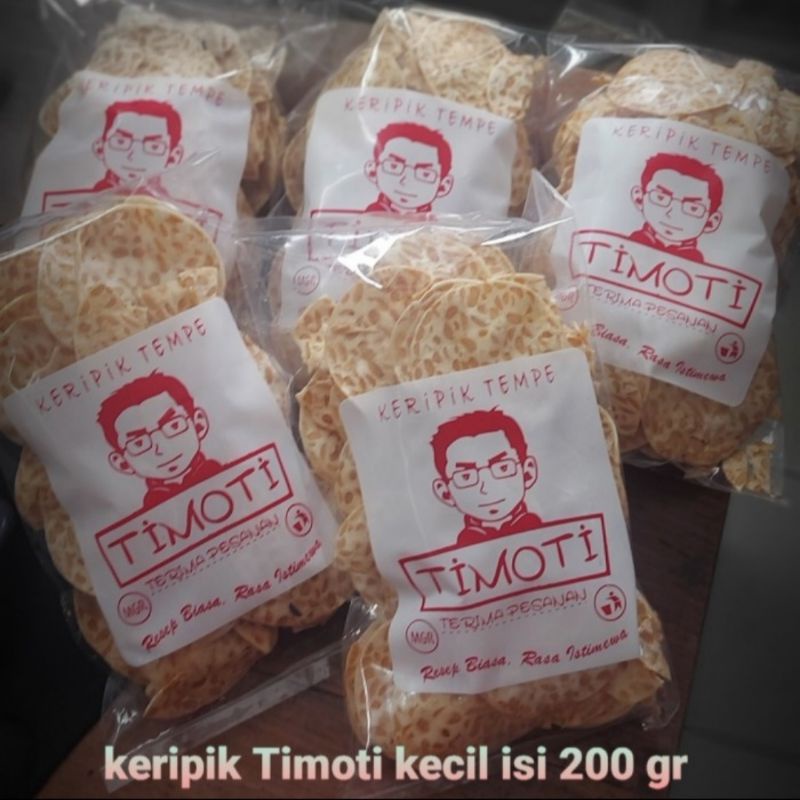 

Keripik tempe Timoti ukuran kecil / kripik tempeh / olahan tempe