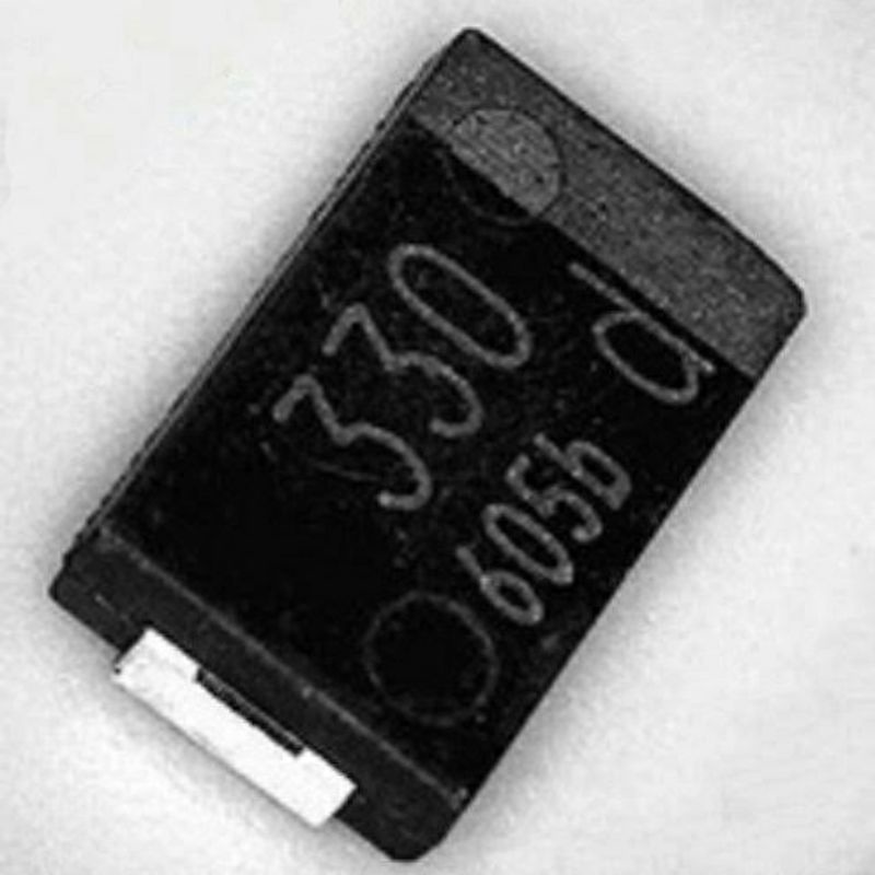 330 UF 330uf 337 337J 6,3V 6V Kapasitor Tantalum Type D 7343 SMD Tokin.