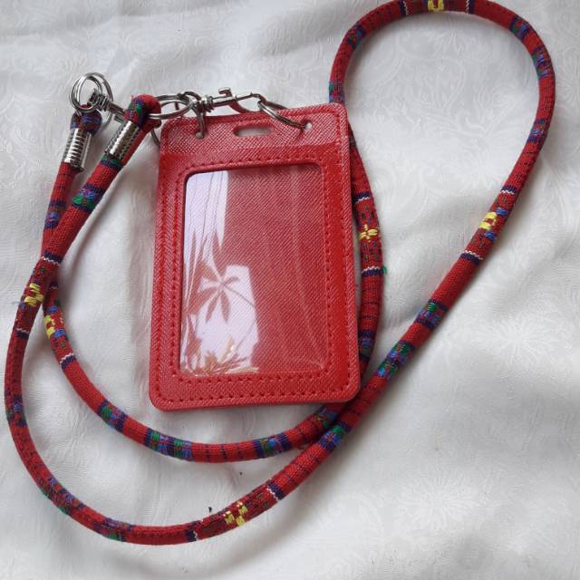 

ID Card Holder Tali Tenun - Merah