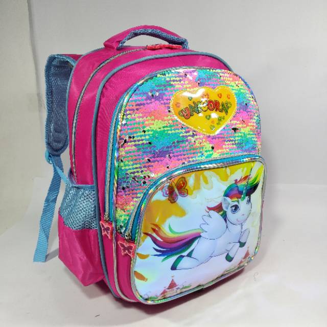 Tas Ransel anak sekolah wanita UNICRON 8025