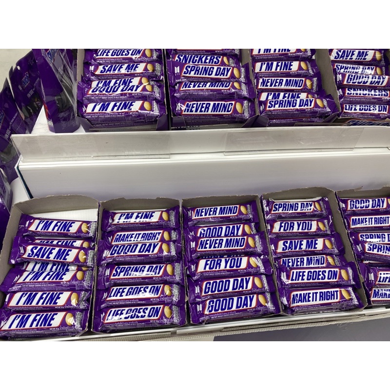 [READY STOCK] JASTIP SNICKERS X BTS PURPLE THAILAND/SINGAPORE