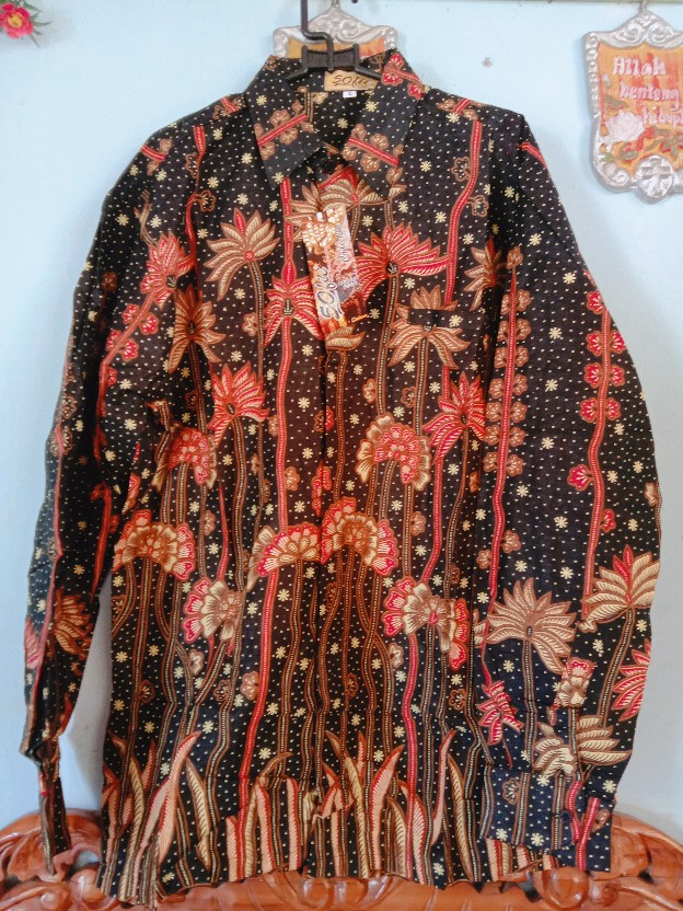 Baju Batik Pria Gus Azmi Syubbanul Muslimin Batik Katun Halus Hadroh Azzahir Santri Muslim, Moderen