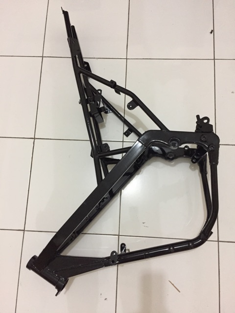 Rangka/saxis kawasaki klx150 modif trail mesin klx tige,ninja2tak scorpio megapro