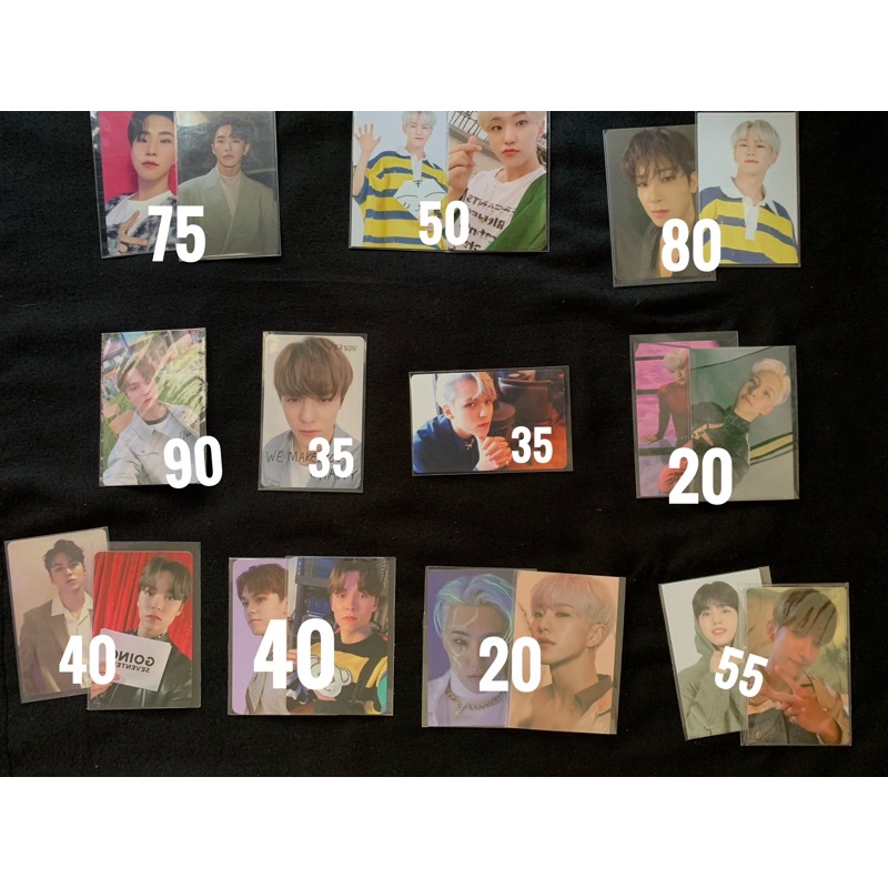 READY STOCK OFFICIAL seventeen photocard attacca carat ver dk hoshi spider special henggarae wonwoo 