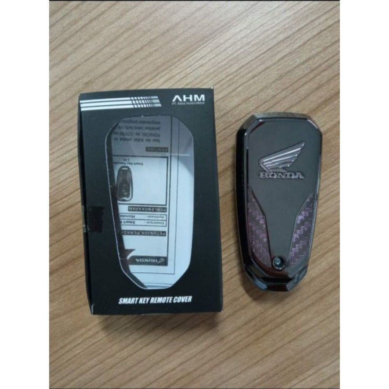 Smart Key Remote Cover Case Sarung Kunci Remot PCX 160 Hitam Original Honda