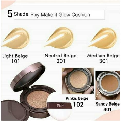 Refill Pixy Make It Glow Dewy Cushion Bedak Isi Ulang SPF 23