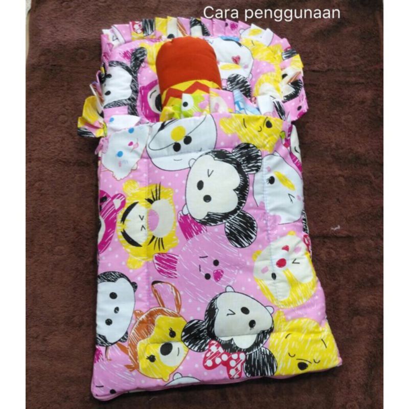 Selimut tidur bayi resleting dakron katakter / Blanket Bayi / Selimut Resleting