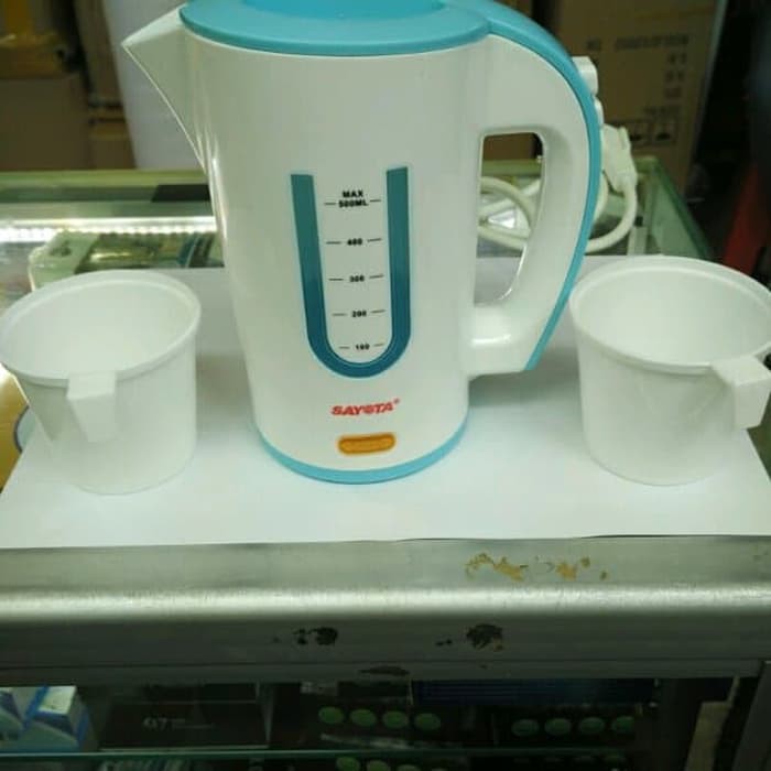 TERLARIS / Kettle Listrik Sayota SM303 Teko Listrik Plastik 500ml