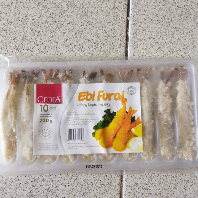 

Ebi furai merk cedea 230gram