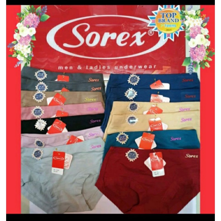Celana Dalam Sorex 1232, CD Sorex Karet Lebar