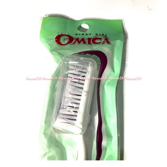 Sikat Gigi Omica Panjang Besar Sikat Gigi Omica 400 Sikat Ganda Lembut Tooth Brush Omeca