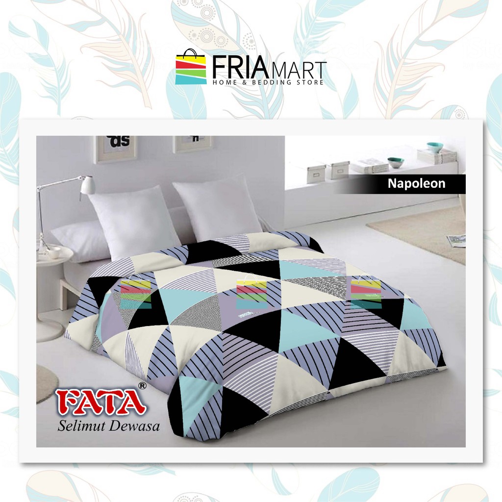FATA Selimut Bulu 200x200 JUMBO Motif Dewasa Minimalis Murah bagian ke-2 FRIAmart-NAPOLEON