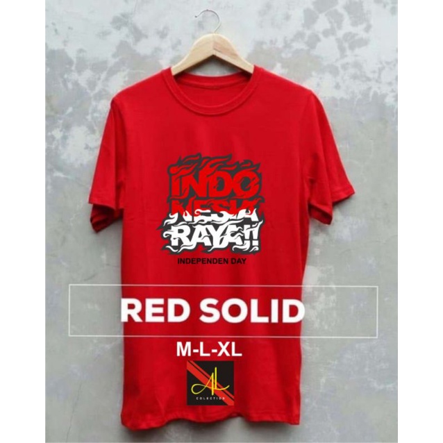 BELI 10 BONUS 1 BAJU RANDOM/KAOS HUT KE-77 RI/kaos Indonesia raya/kaos 17 Agustus 2022/kaos komonita