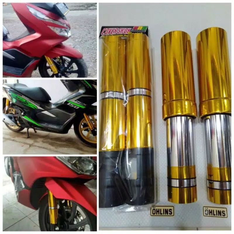 Cover Shock PCX 150/160 ABS/CBS Depan Belakang