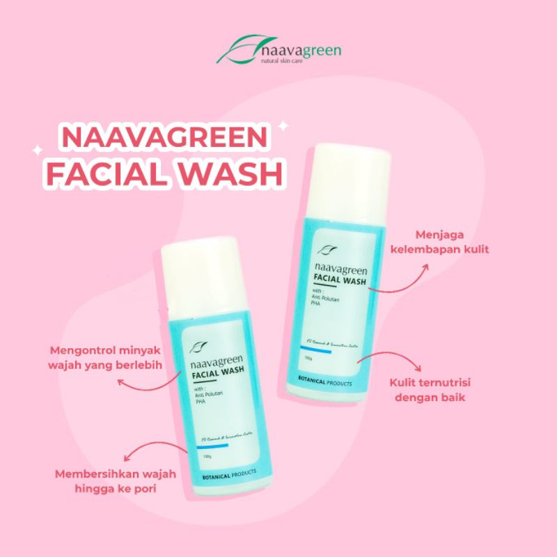 navaagreen facial wash