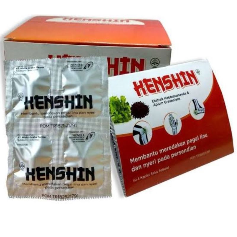 KENSHIN | OBAT PEGEL LINU | ASAM URAT | NYERI SENDI | KESEMUTAN| KOLESTEROL
