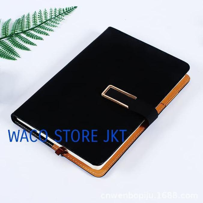 

Buku Catatan Kerja Bisnis Cover Kulit Agenda Notes Binder