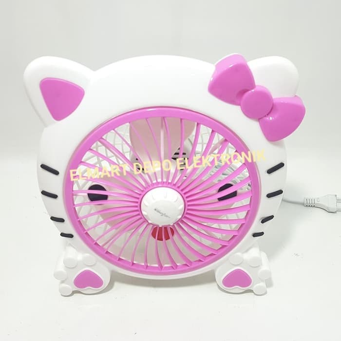 ADVANCE kipas angin karakter 8 inch BF 08E / kipas angin hello kitty