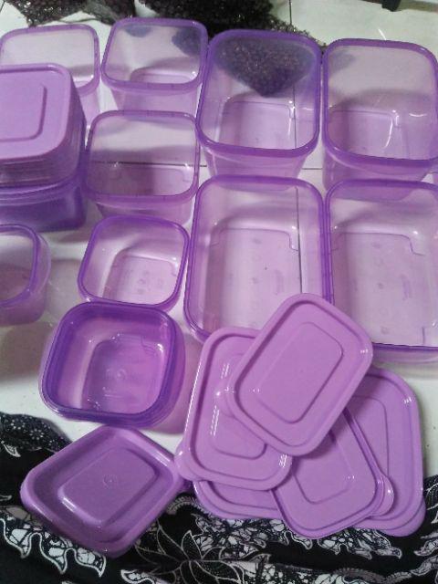 Bambang Set Dusdusan Tempat Penyimpanan Makanan Free Bpa Frozen Food Support Microwave Wadah Toples