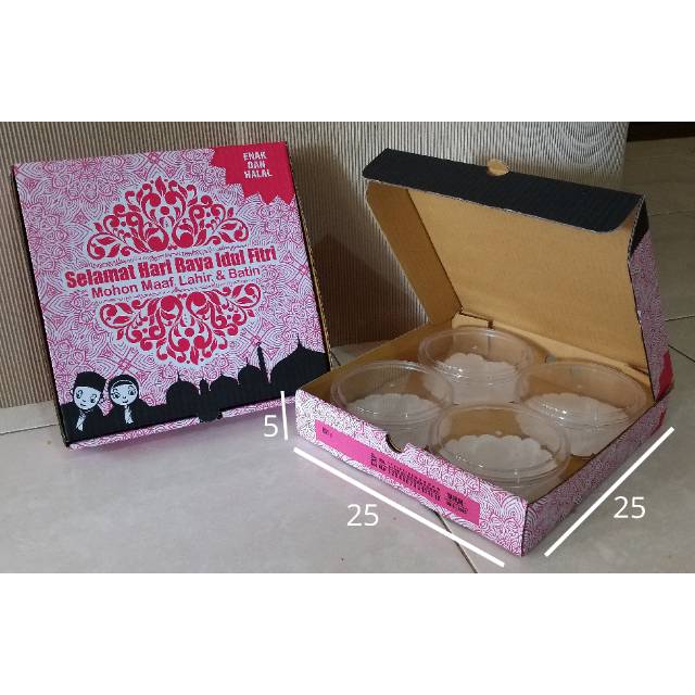  KARDUS  BOX KUE  KERING PARCEL LEBARAN BOX KUE  KERING 