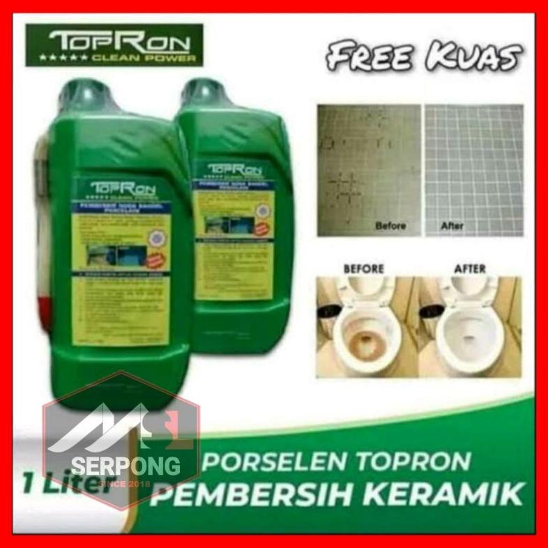 Topron Pembersih Kamar Mandi 1 Liter / Pembersih Kamar Mandi / Topron