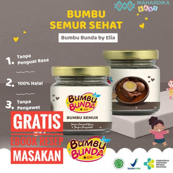 

{{{{}}] Bumbu Bubuk Organik Mpasi Organic Food Powder Mpasi Bumbu Bunda Elia