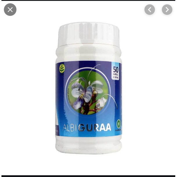 

ALBI GURAA isi 50Kapsul